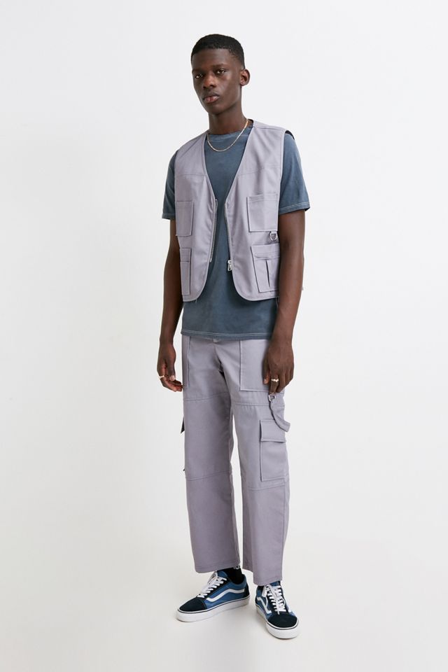 The Ragged Priest Grey Utility Gilet #2