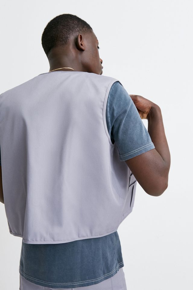 The Ragged Priest Grey Utility Gilet #3