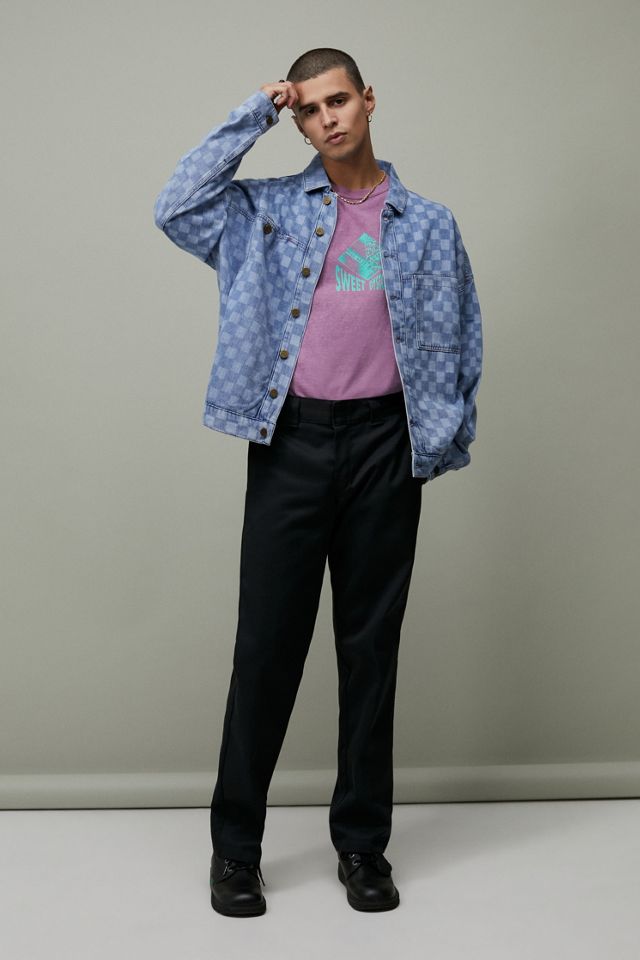 Lazy Oaf Checked Denim Jacket #2
