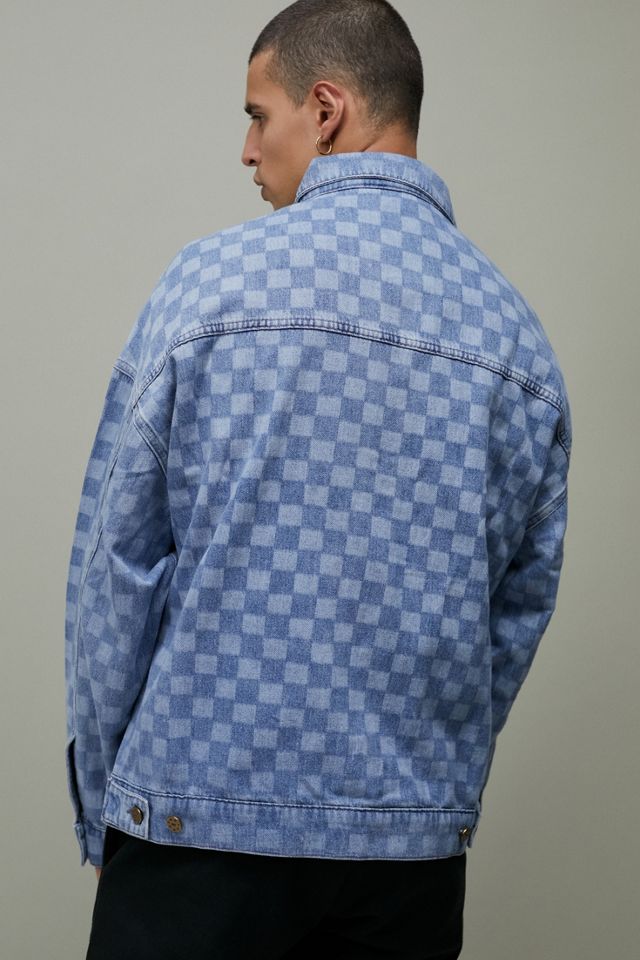 Lazy Oaf Checked Denim Jacket #3