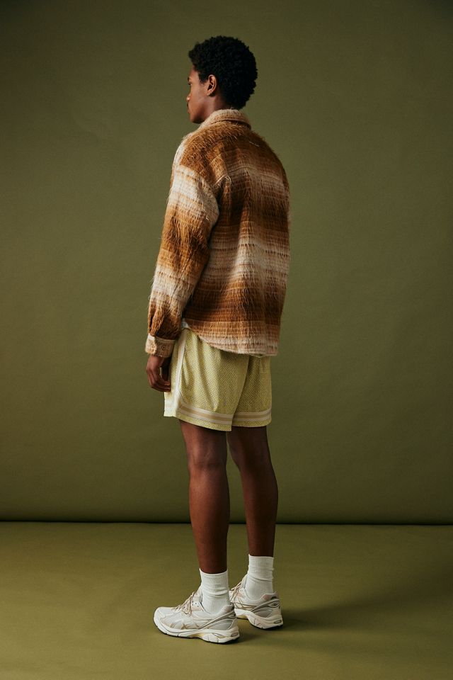 Standard Cloth Brown Shaggy Shirt Jacket  #4