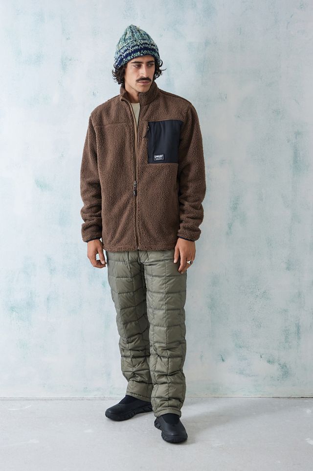Felpa Oakley Brown Mountain Fire Sherpa  #6