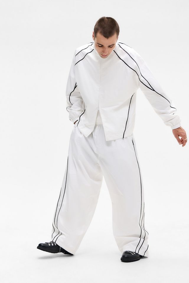 Jaded London White Vapour Track Top #1
