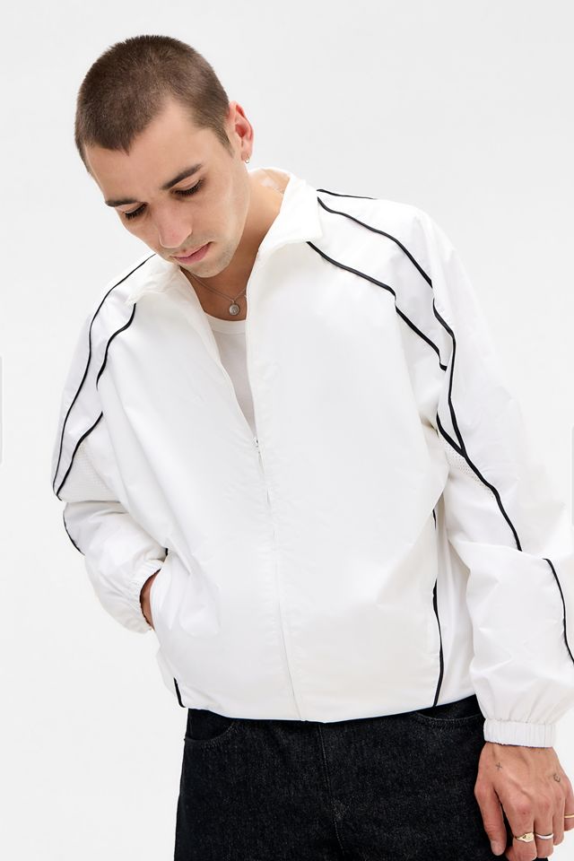 Jaded London White Vapour Track Top #3