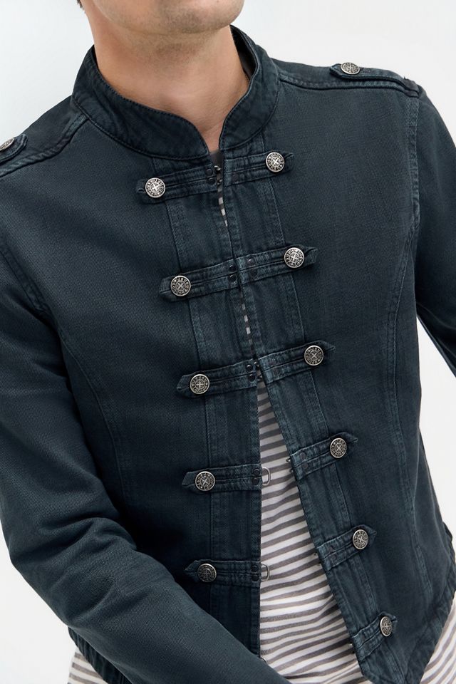 Veste rebelle délavée noire Jaded London #2
