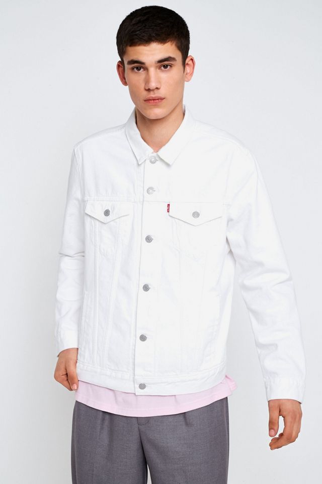 Levi’s Steel White Denim Trucker Jacket #2
