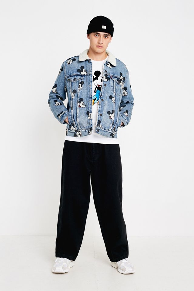 Levi’s Mickey Mouse Allover Print Denim Jacket #3