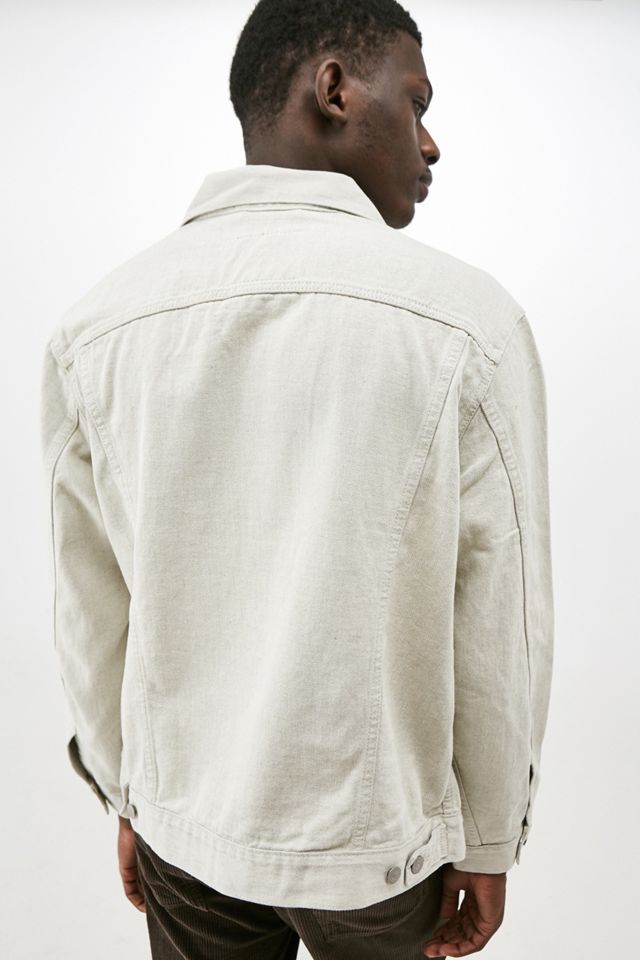 Levi's Leftovers Ecru Vintage Fit Trucker Denim Jacket #1