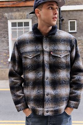 Veste Trucker à carreaux Levi's