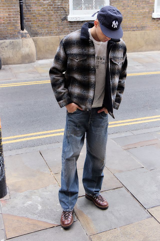 Levi's Plaid Trucker Jacket #1