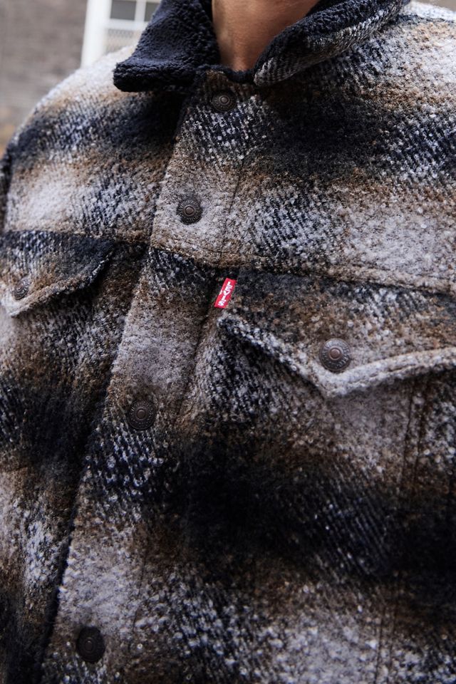 Levi's Plaid Trucker Jacket #2