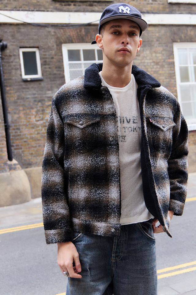 Levi's Plaid Trucker Jacket #3