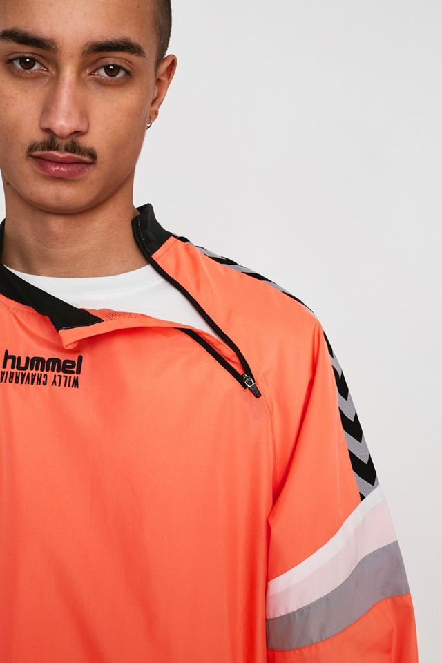 Hummel X Willy Chavarria Orange Windbreaker Jacket | Urban