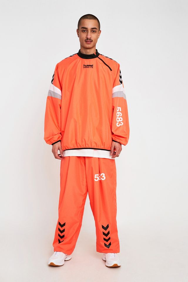 Hummel X Willy Chavarria Orange Windbreaker Jacket | Urban