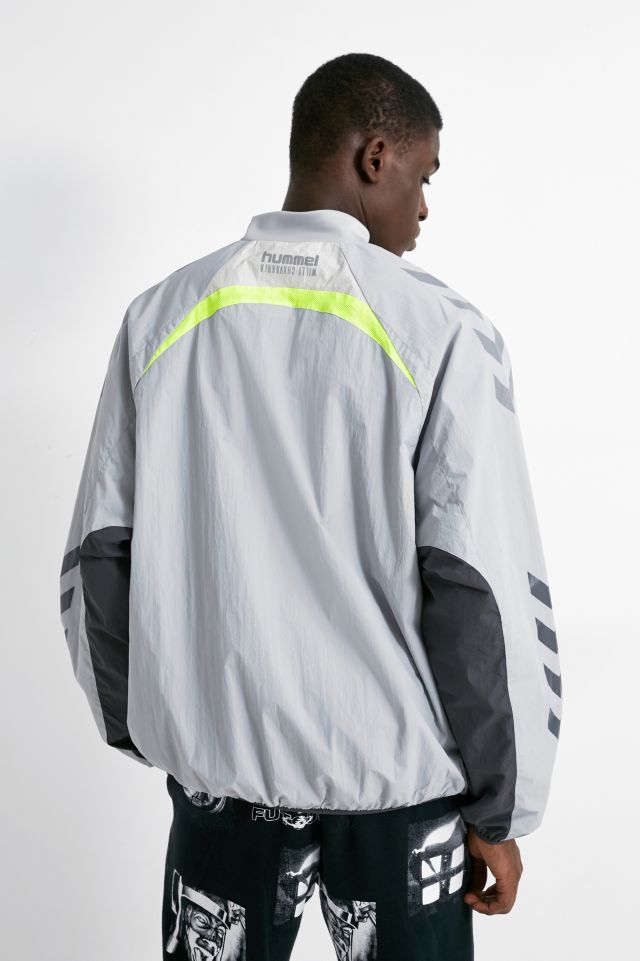 frugthave Kyst Privilegium Hummel X Willy Chavarria Harbor Mist Popover Jacket | Urban Outfitters UK
