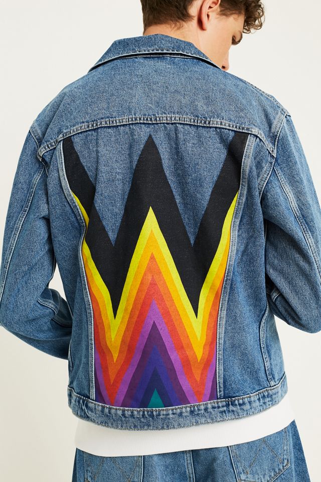 Wrangler Kabel Blue Denim Trucker Giacca  #2