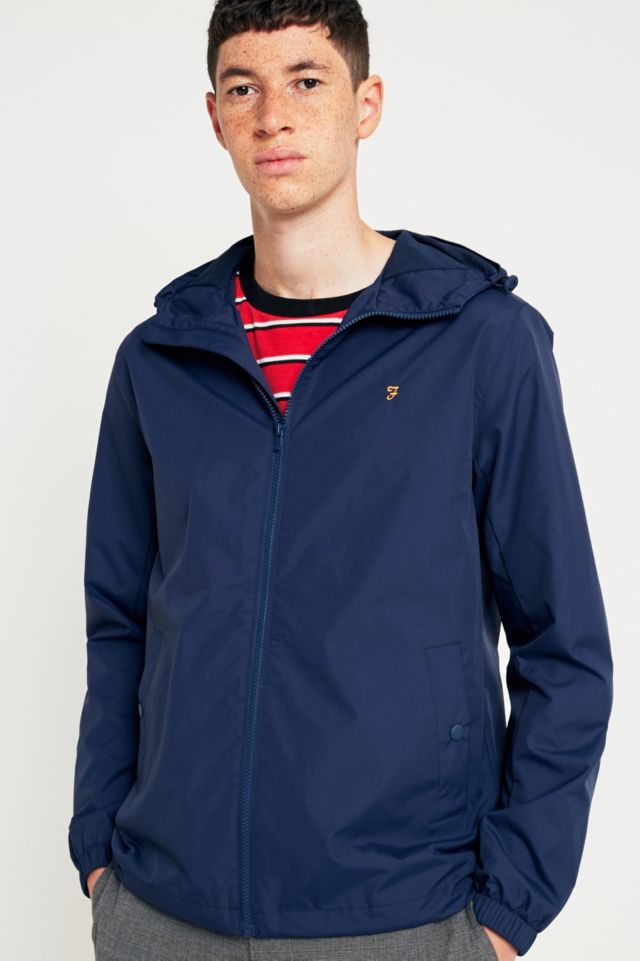 Farah Smith Yale Blue Jacket | Urban Outfitters UK