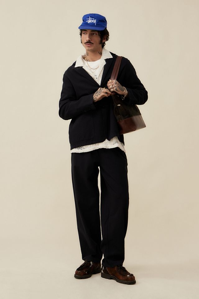 Loom Black Seersucker Jacket #2