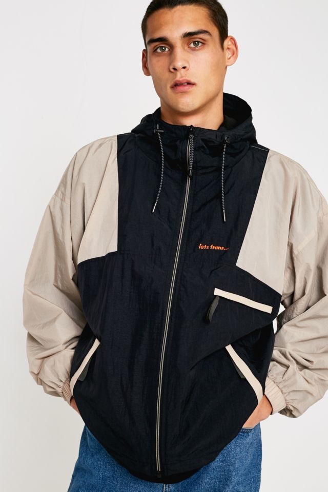 Panelled windbreaker on sale