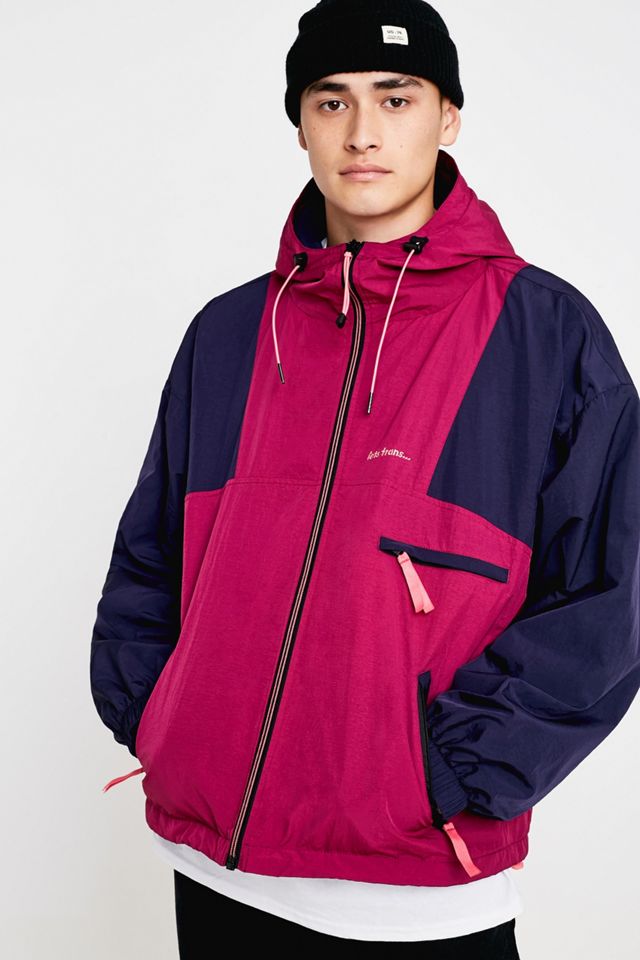 iets frans… – Windjacke im Bahnendesign in Rosa #5