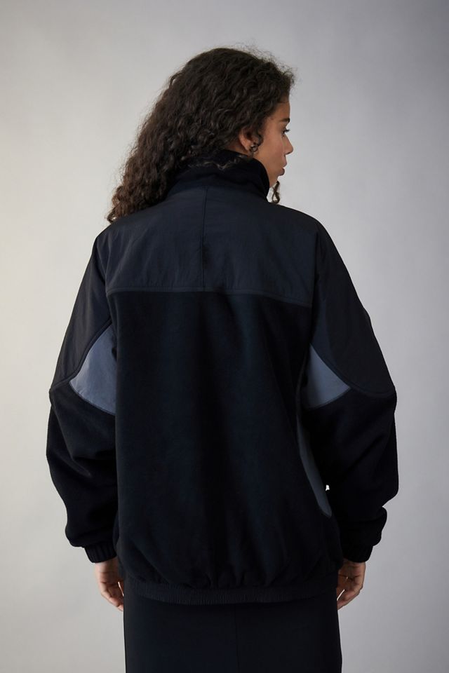 iets frans... Black Retro Fleece Jacket #8