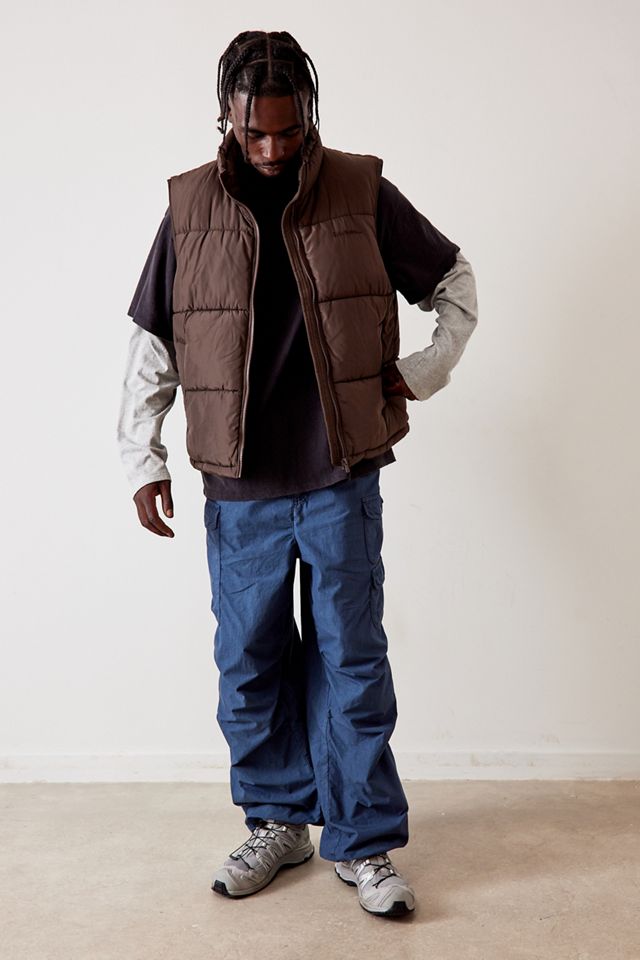 iets frans... - Gilet matelassé marron #1