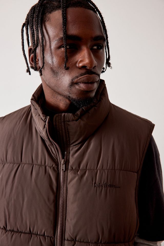 iets frans... - Gilet matelassé marron #3