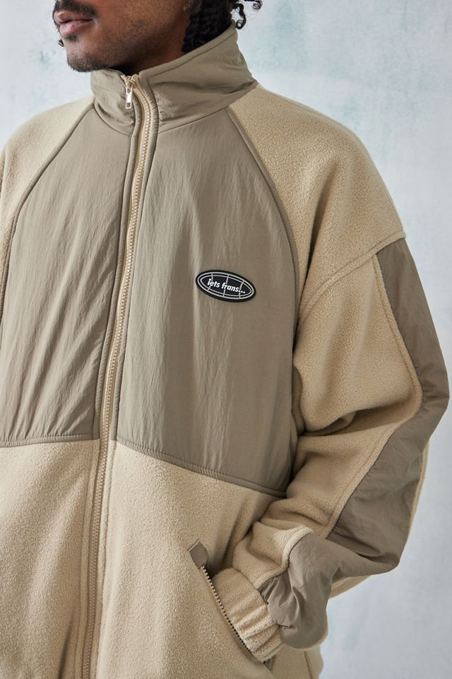 iets frans... Giacca in pile retrò Stone #2
