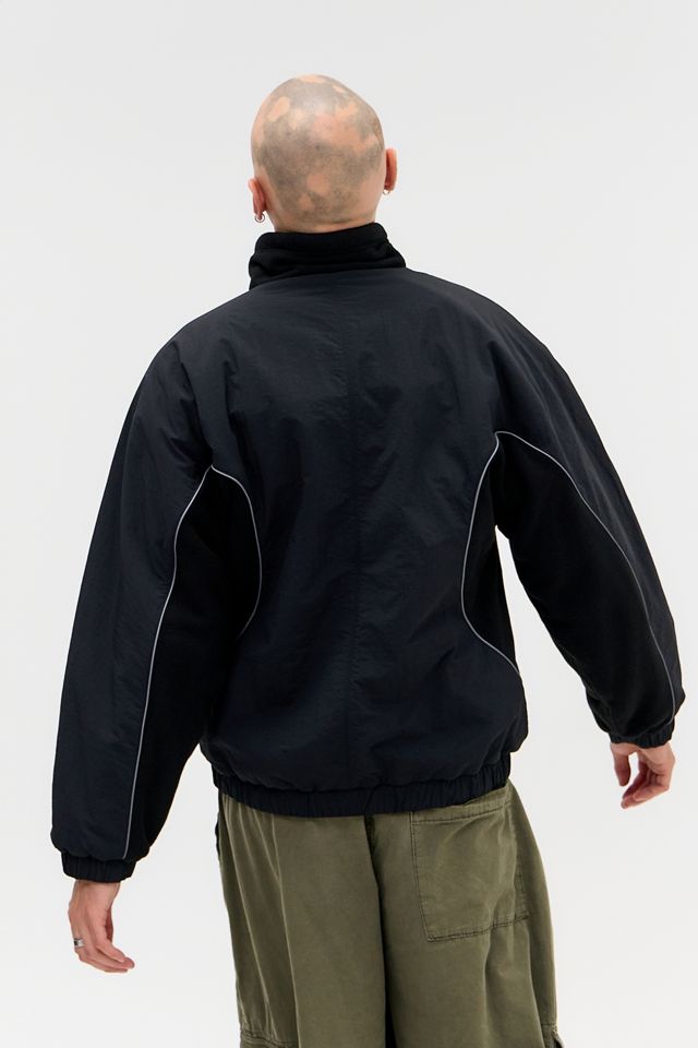 iets frans... Black Pascal Reversible Panel Fleece Jacket #5