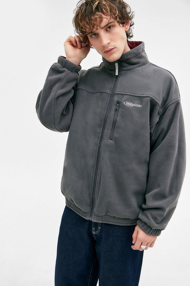 iets frans... Burgundy Nylon Reversible Jacket #1