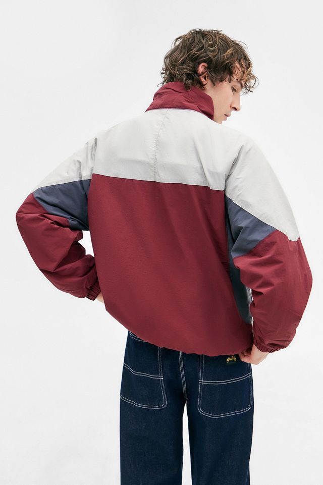 iets frans... Burgundy Nylon Reversible Jacket #4