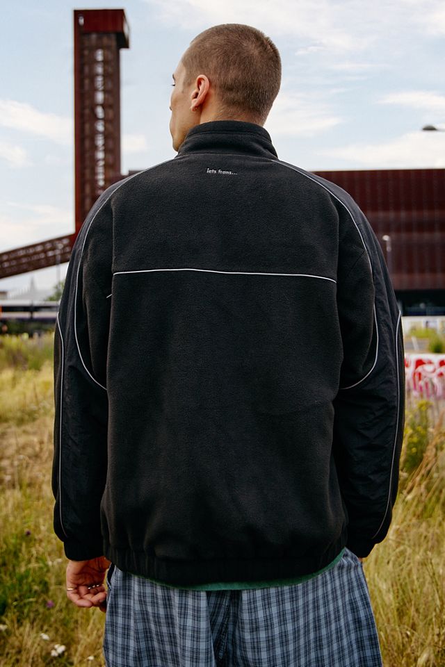iets frans... Black Atlas Reversible Fleece Jacket #4
