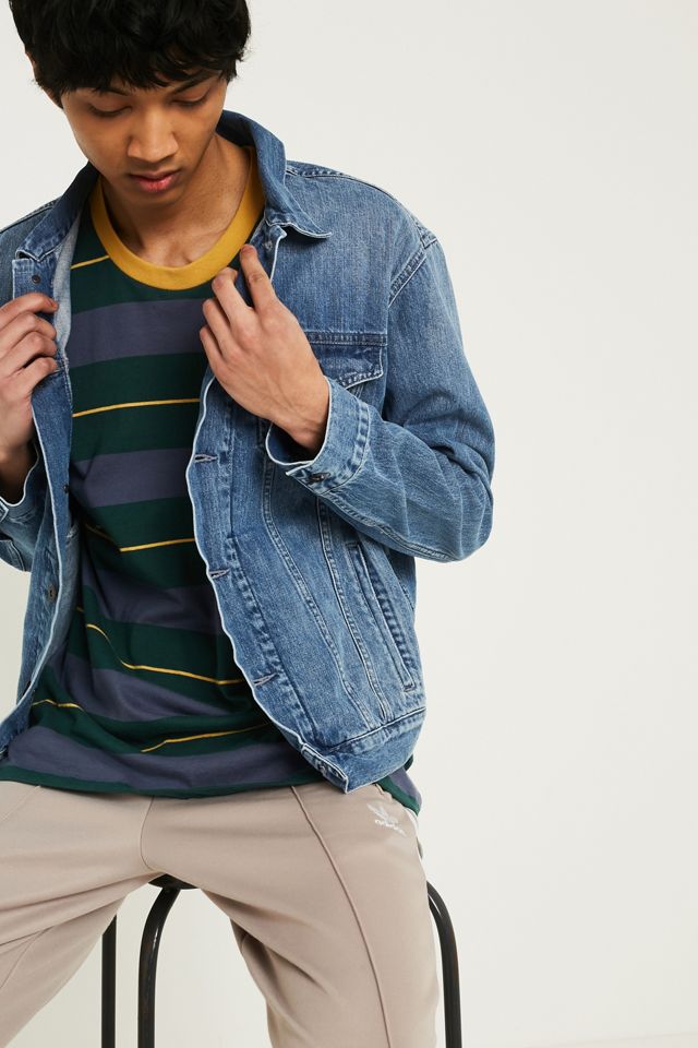 Edwin High Road Stone Wash Denim Trucker Jacket #2