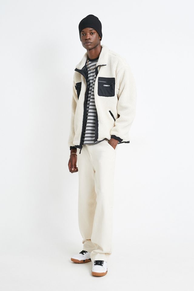 GIACCA OBEY Out There Ecru Sherpa #2