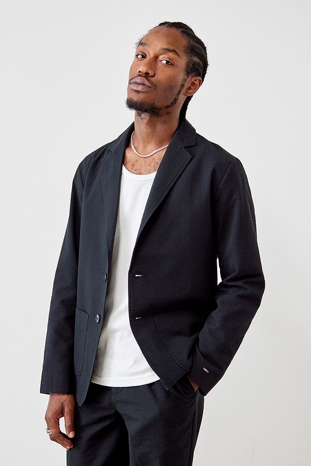 OBEY Harper Black Suit Jacket | Urban Outfitters UK