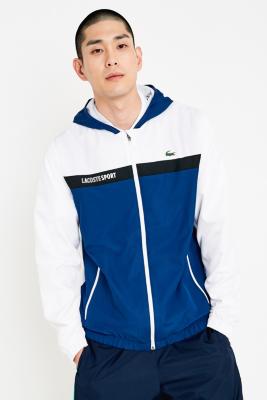 Veste lacoste discount noir et blanche