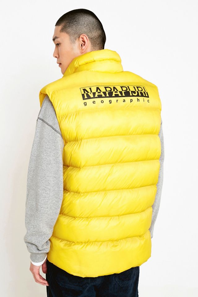 Napapijri Akke Gilet Giallo #1