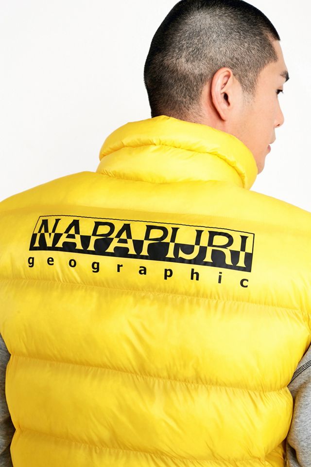 Napapijri Akke Gilet Giallo #3