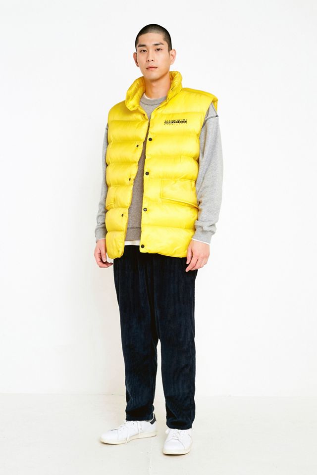 Napapijri Akke Gilet Giallo #4