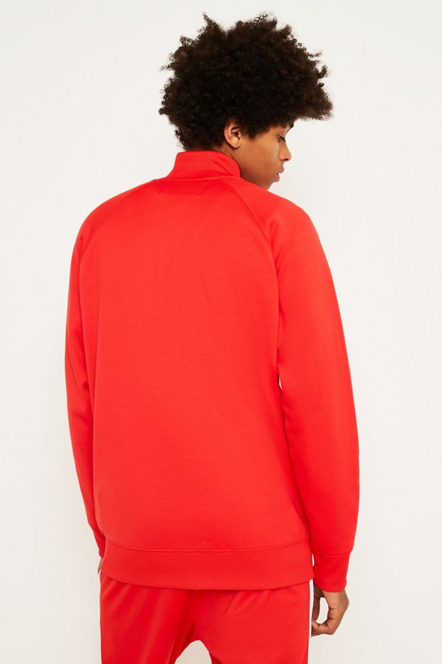 Calvin Klein Jeans – Trainingsjacke in Rot mit Reißverschluss #4