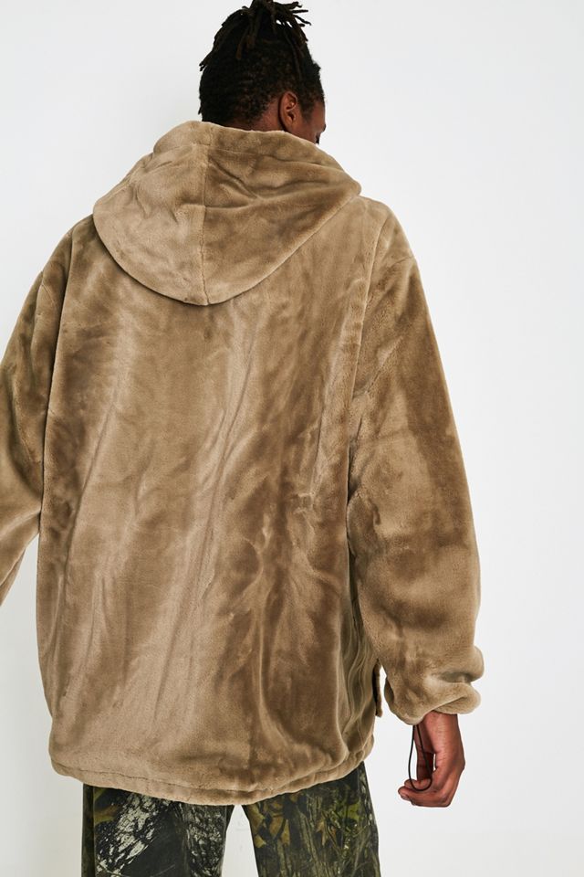 La giacca new county sand faux fur zip-through #4