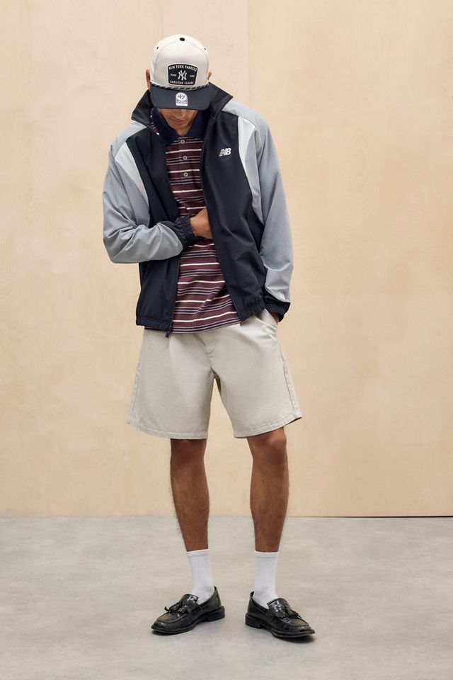 New Balance Black Woven Track Jacket #2