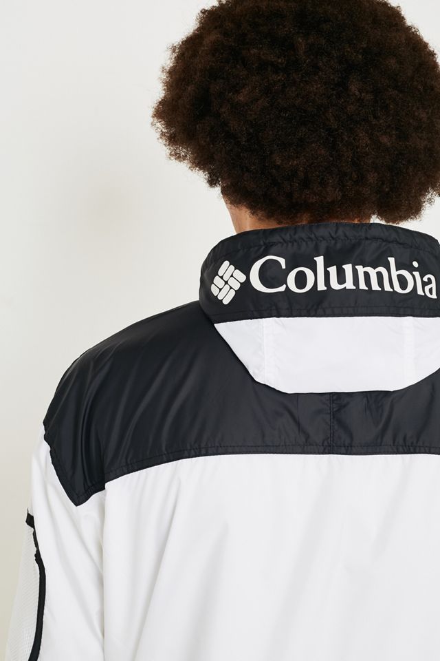 Chaqueta Rompevientos Blanca Columbia #1