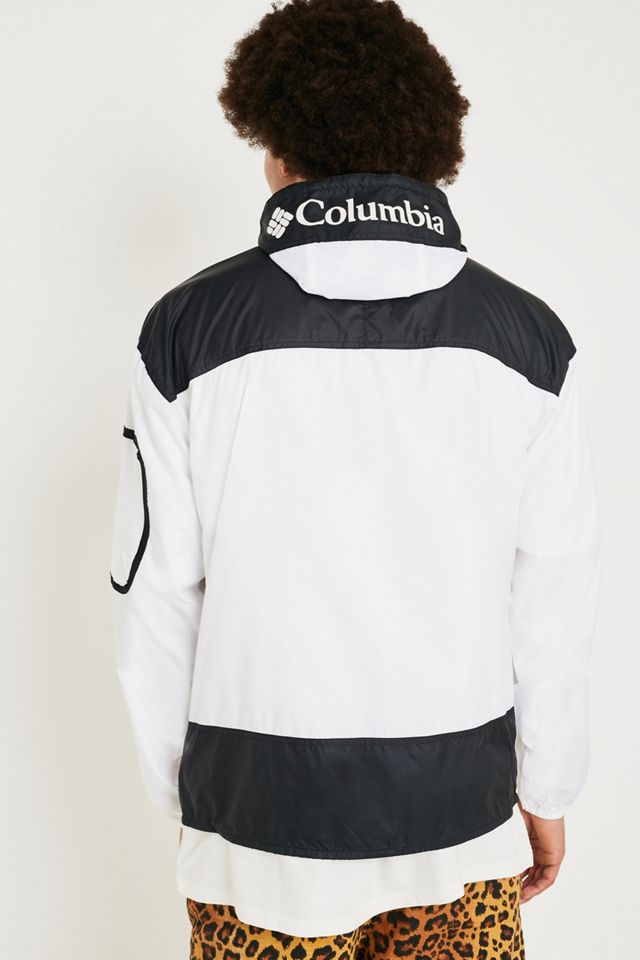 Chaqueta Rompevientos Blanca Columbia #4