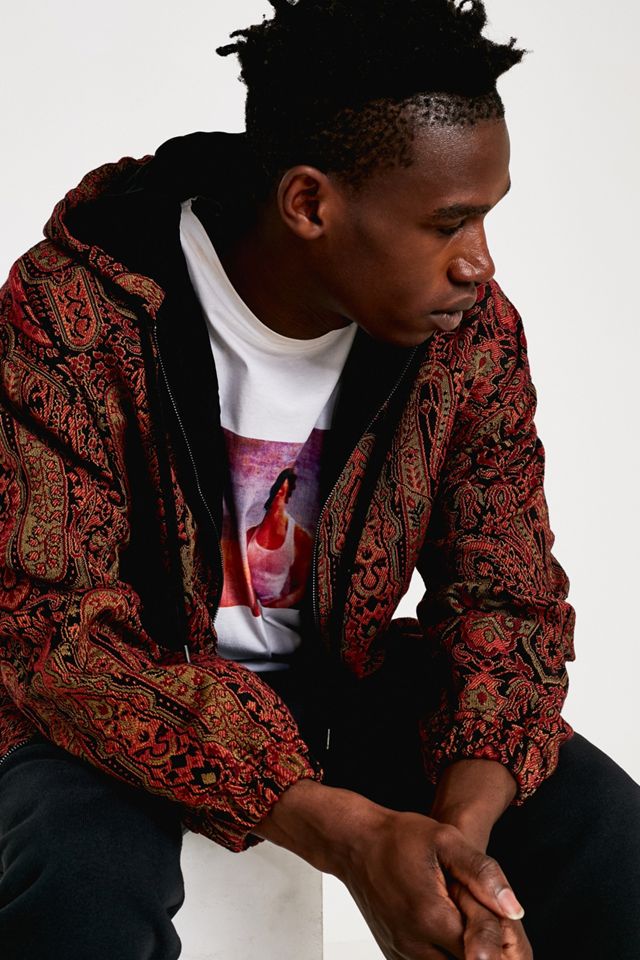 UO Paisley Hooded Jacket #1