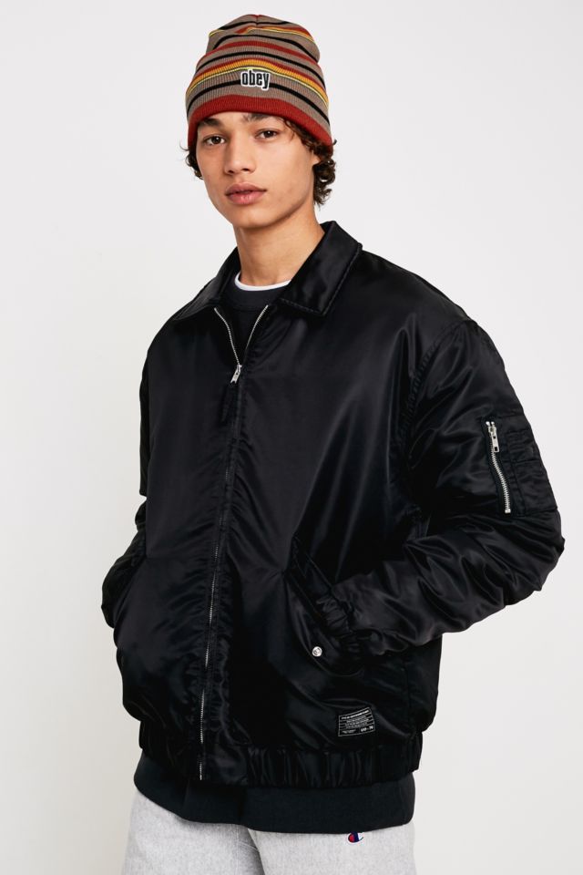 Nylon on sale harrington bomber