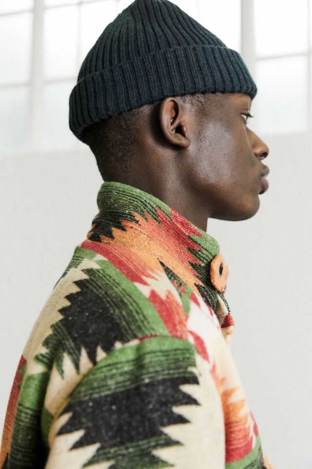 BDG - Veste militaire en laine imprimé géométrique #1