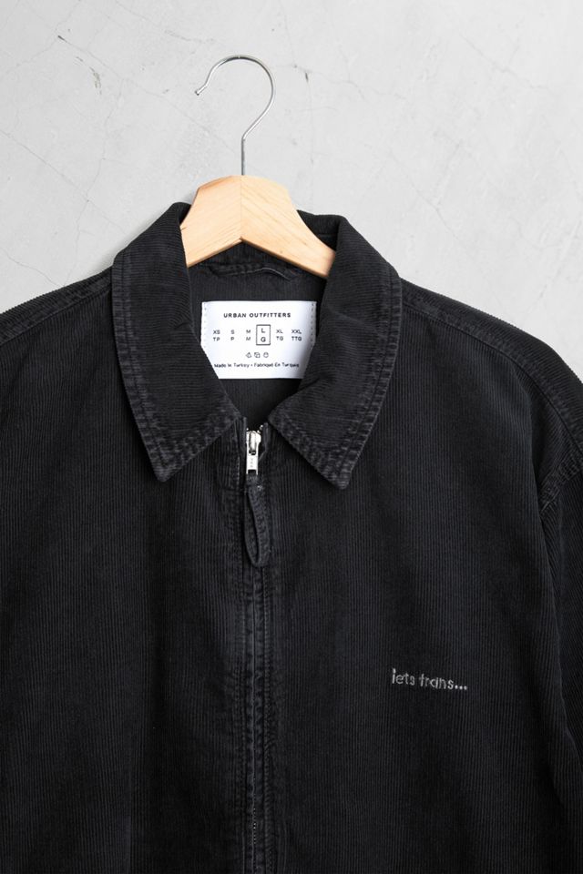 iets frans… Acid Wash Corduroy Men's Harrington Jacket #1
