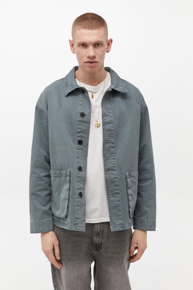 BDG Aqua Twill Chore Jacket | Urban Outfitters UK