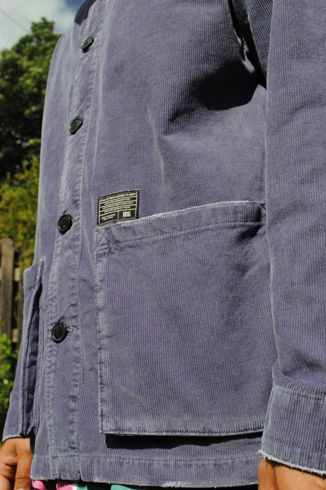 BDG Men’s Blue Corduroy Chore Jacket #4